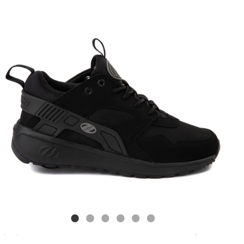 Size Youth 5, Black, Heelys Force Skate Shoe, unisex